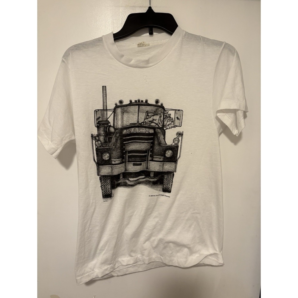 Vintage Mack Truck T-shirt Size Med